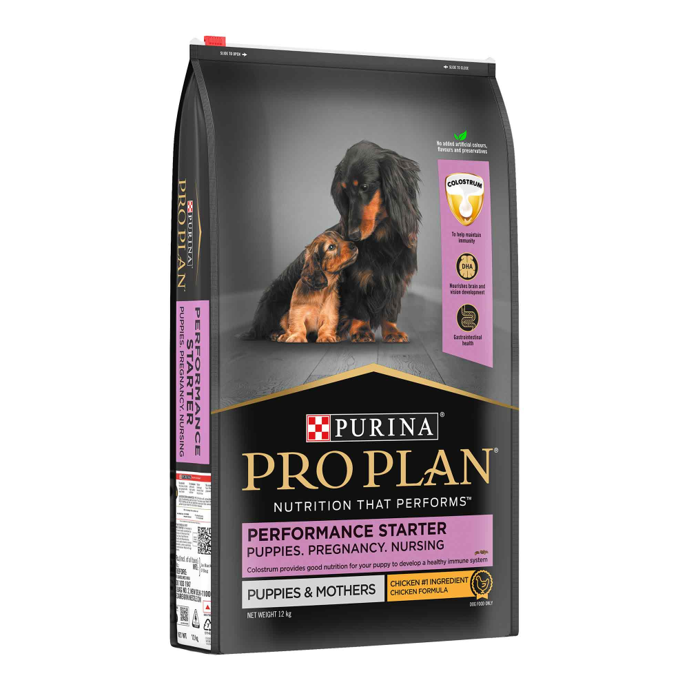 Purina Pro Plan Chicken Mother and Puppy Starter Dog Dry Food (New Improved Formula) Dogs- Dry Food Pro Plan