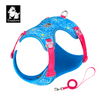 Truelove Ultra Light Harness & Leash Set for Small Dogs (Diva Blue) Both-Collar, Leashes, harnesses True Love XXS