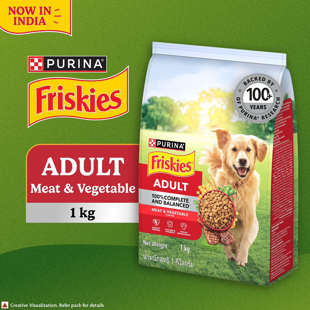 Purina Friskies Meat Adult Dog Dry Food Dogs- Dry Food Friskies