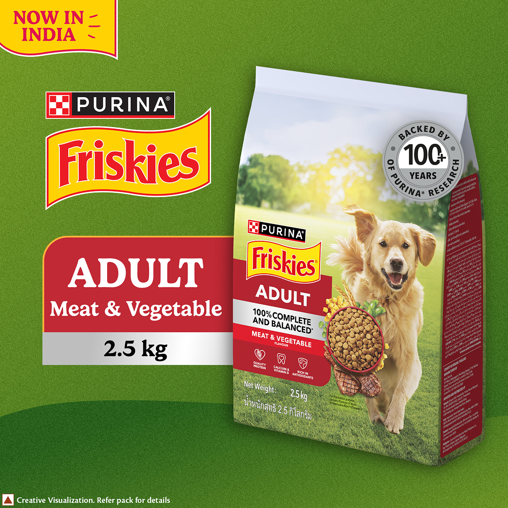 Purina Friskies Meat Adult Dog Dry Food Dogs- Dry Food Friskies