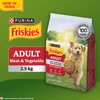 Purina Friskies Meat Adult Dog Dry Food Dogs- Dry Food Friskies