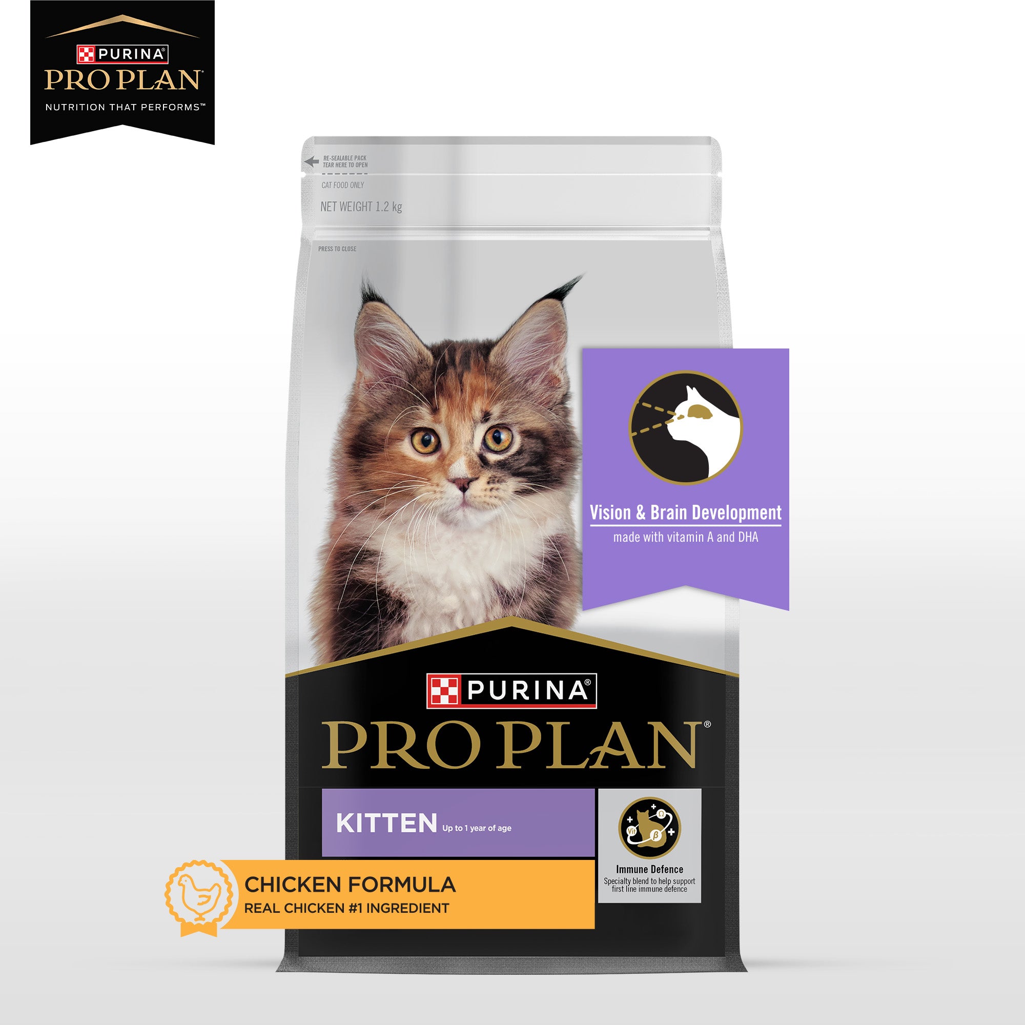Pro Plan Chicken Flavoured Kitten Cat Dry Food Cats- Dry food Pro Plan