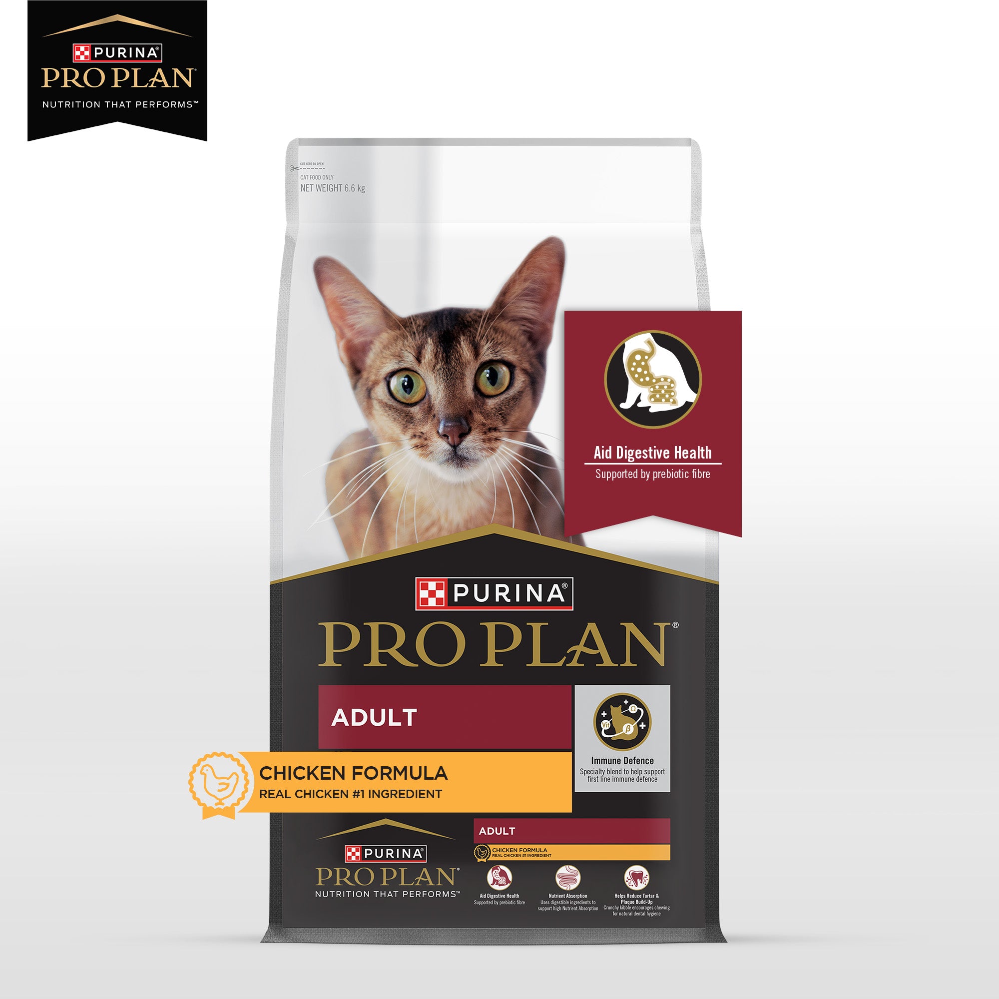 Pro Plan Chicken Flavoured Adult Cat Dry Food Cats- Dry food Pro Plan