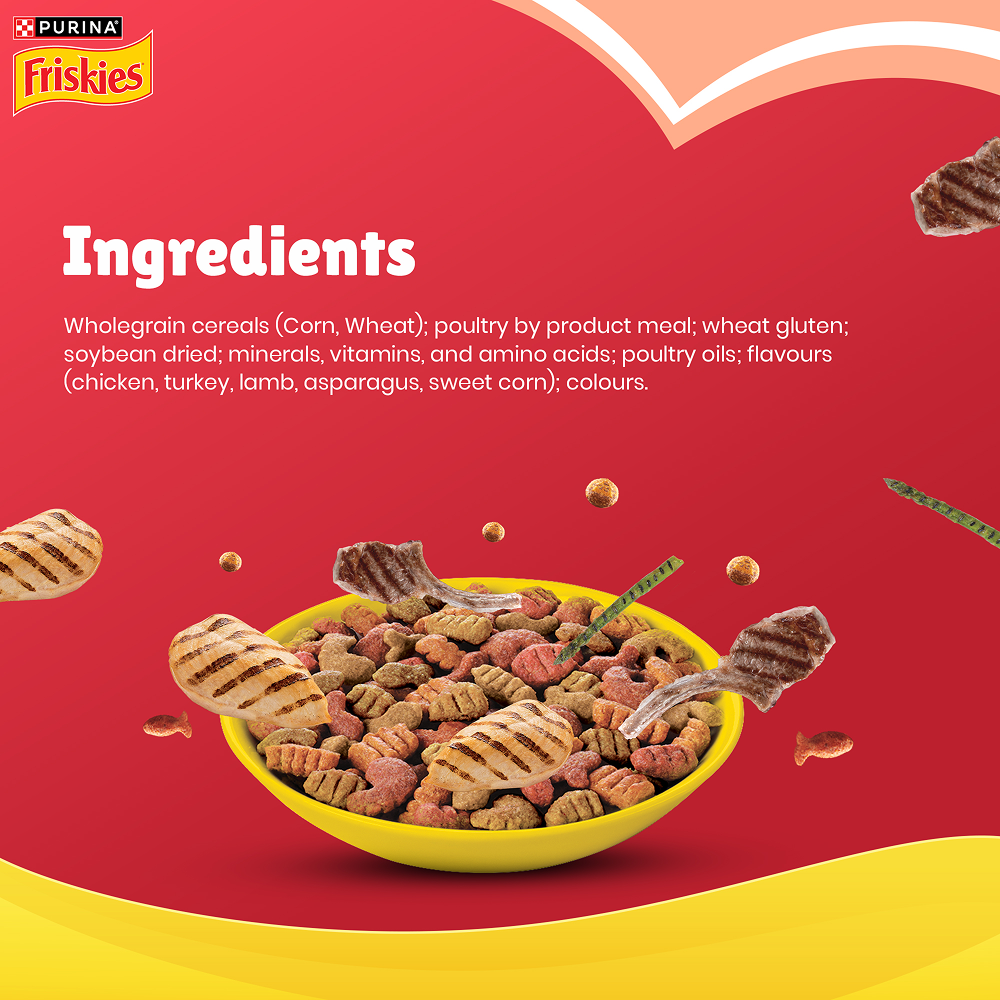 Friskies Meaty Grills Adult Cat Dry Food Cats- Dry food Friskies