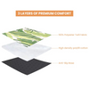 Kibbo Lightweight and Portable Summer Mats for Dogs and Cats (Green) Both-Bedding, Mats & Travel Supplies Kibbo