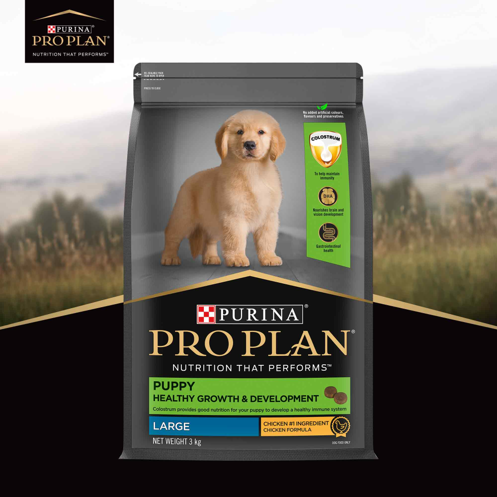 Pro Plan Chicken Large Breed Puppy Dog Dry Food (New Improved Formula)