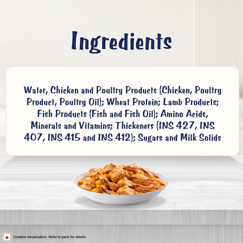 Purina Felix Chicken with Jelly Complete and Balanced Kitten Cat Wet Food Cats-Wet Food Felix