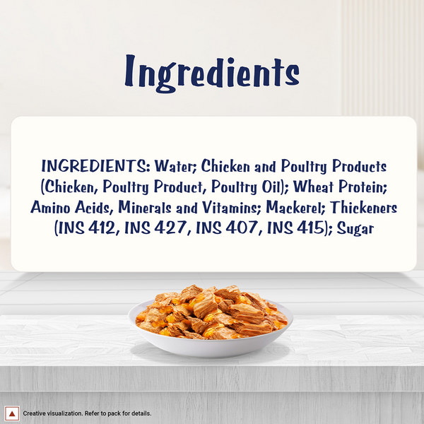 Purina Felix Mackerel with Jelly Complete and Balanced Adult Cat Wet Food