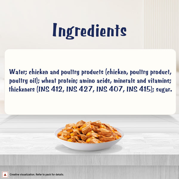 Purina Felix with Chicken in Jelly Complete and Balanced Adult Cat Wet Food