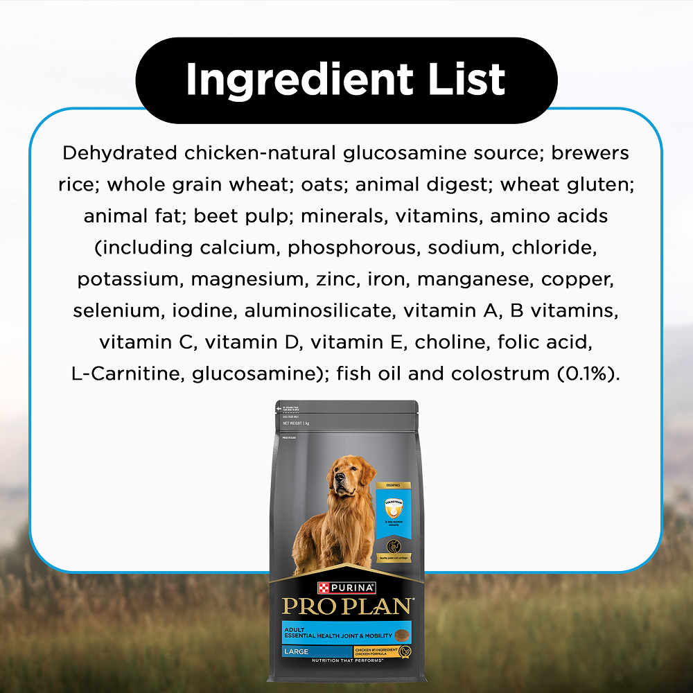 Purina Pro Plan Chicken Large Breed Adult Dog Dry Food (New Improved Formula) Dogs- Dry Food Pro Plan