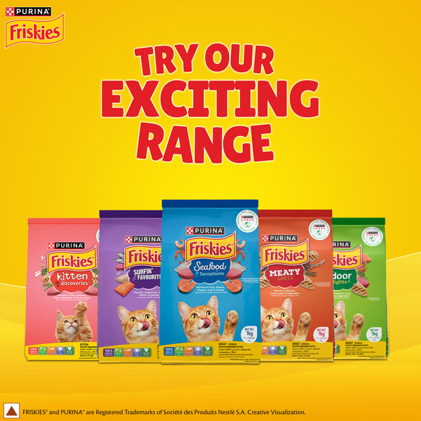 Purina Friskies Seafood Cat Dry Food