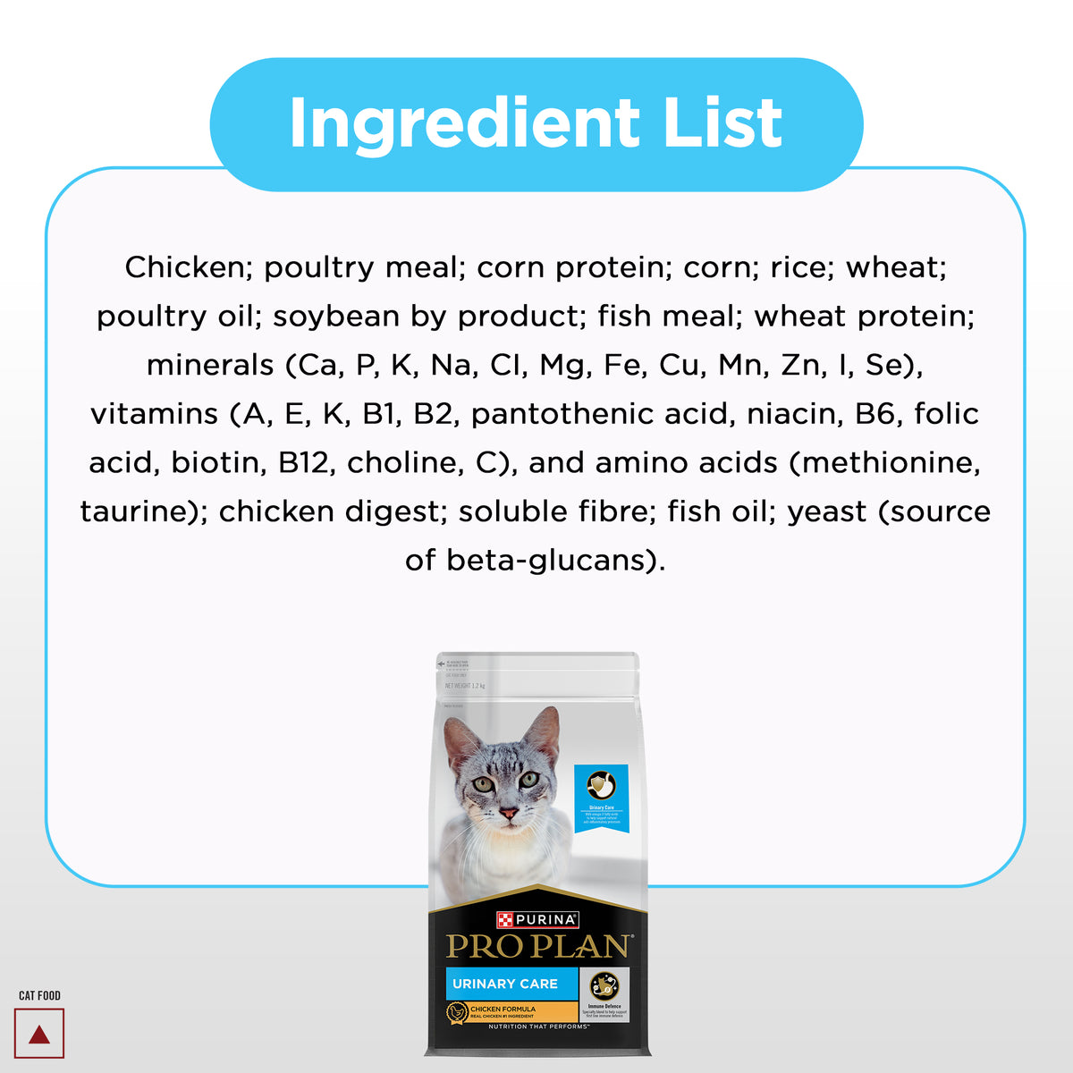 Pro Plan Chicken Flavoured Urinary Care Cat Dry Food Cats- Dry food Pro Plan