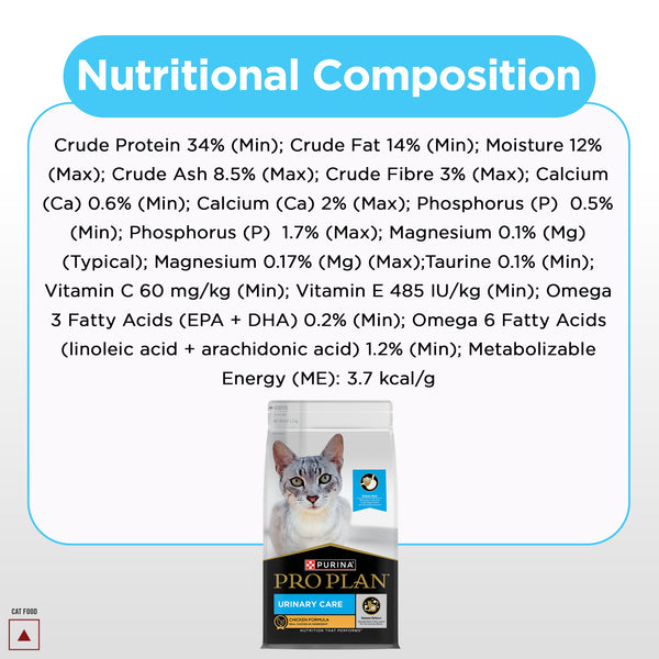 Pro Plan Chicken Flavoured Urinary Care Cat Dry Food