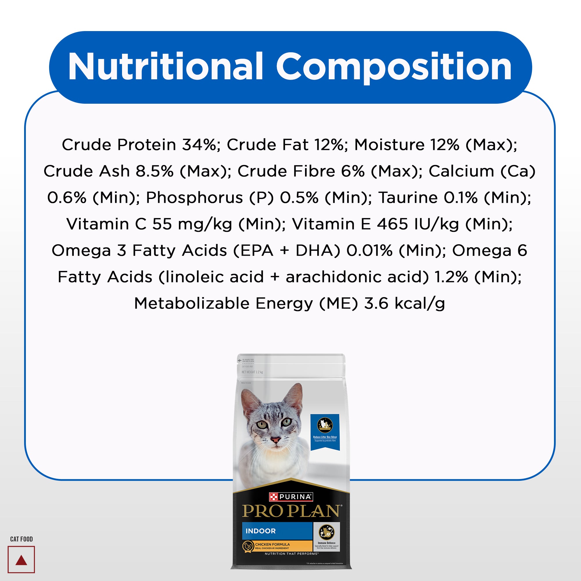 Pro Plan Chicken Flavoured Indoor Cat Dry Food Cats- Dry food Pro Plan