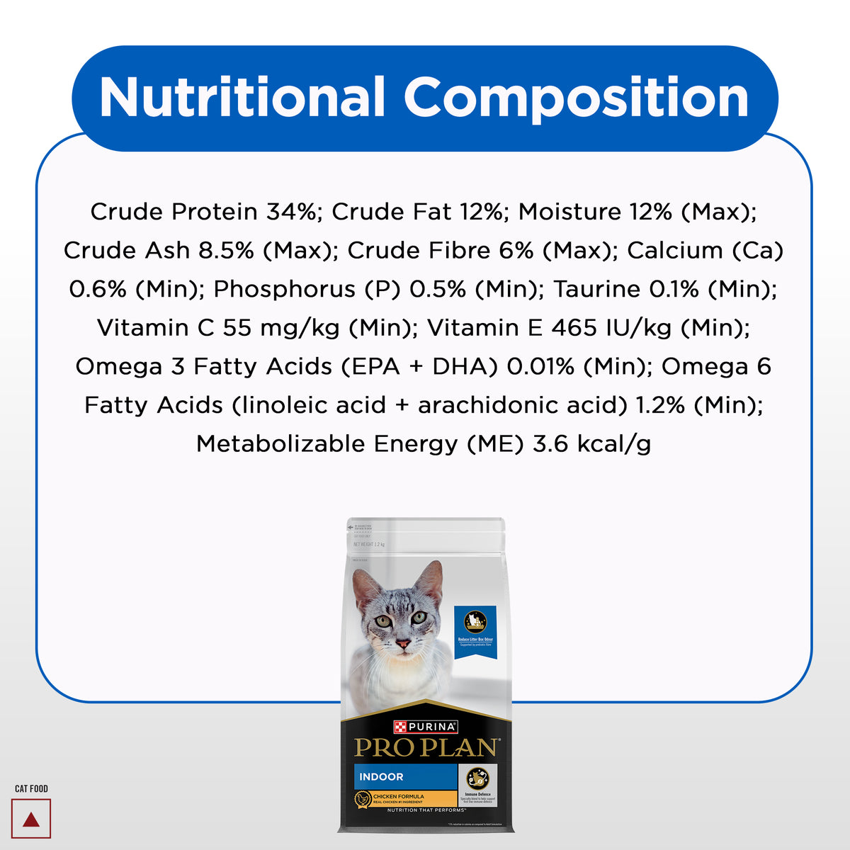 Pro Plan Chicken Flavoured Indoor Cat Dry Food Cats- Dry food Pro Plan