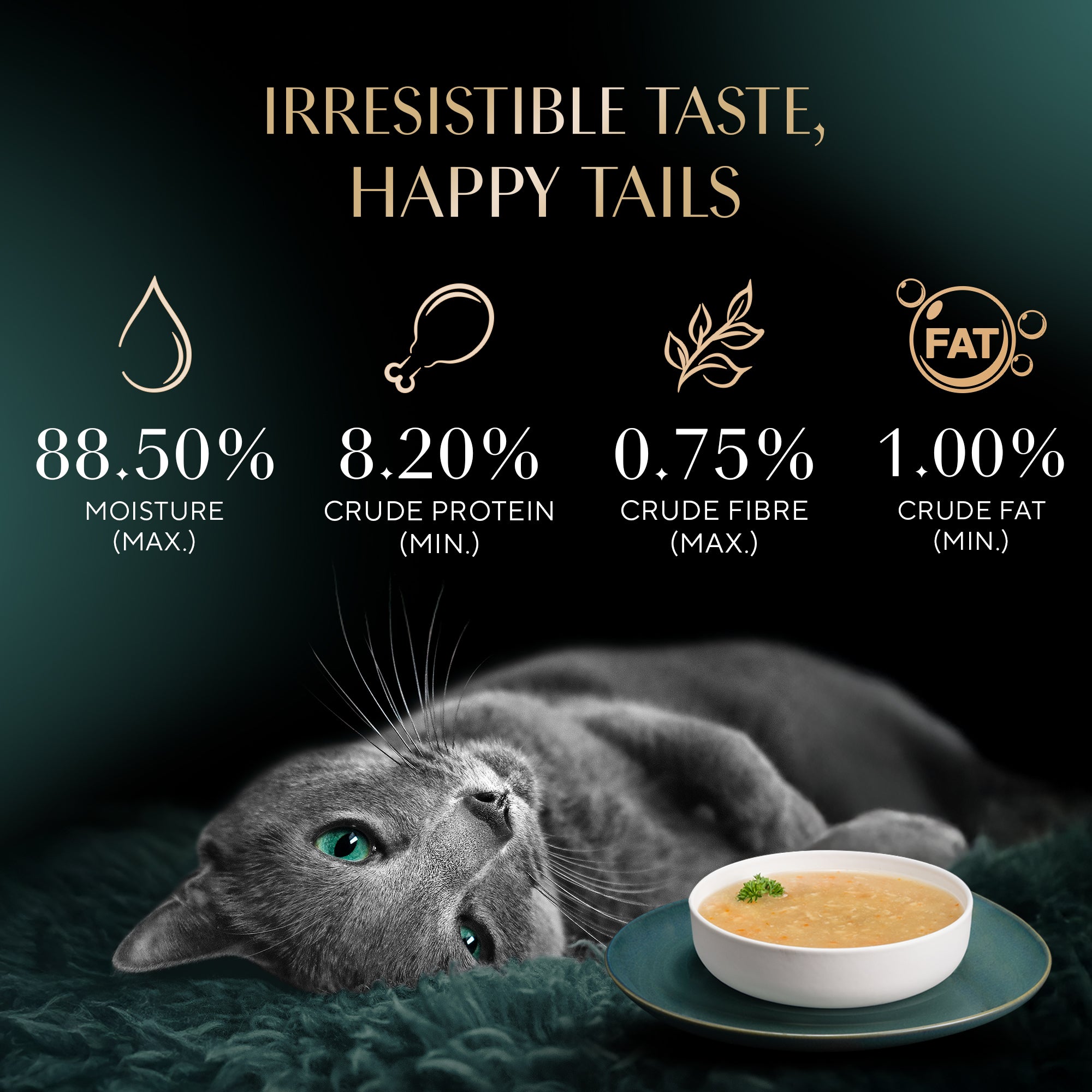 Sheba Soup with Chicken Adult Cat Wet Food Cats-Wet Food Sheba