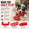 Talking Dog Club Tug Off Natural Rubber Chew Toy for Dogs (Red) Dogs-Toys Talking Dog Club Dropship