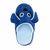 Talking Dog Club Doggie Dog Slipper Squeaky Plush Toy for Dogs (Blue) Dogs-Toys Talking Dog Club Dropship