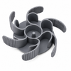 Talking Dog Club Universal Silicone Slow Feeder Bowl Attachment for Dogs and Cats (Grey) Both-Bowls & Feeders Talking Dog Club Dropship one size