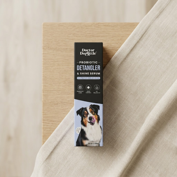 Doctor Doglittle Probiotic Detangler and Shine Serum for Dogs