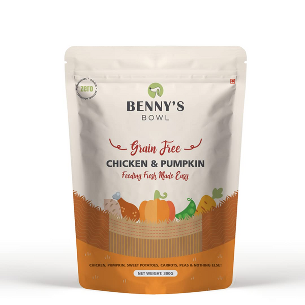 Bennys Bowl Chicken and Pumpkin Dog Fresh and Wet Food