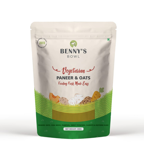 Bennys Bowl Paneer and Oats Rice Dog Fresh and Wet Food