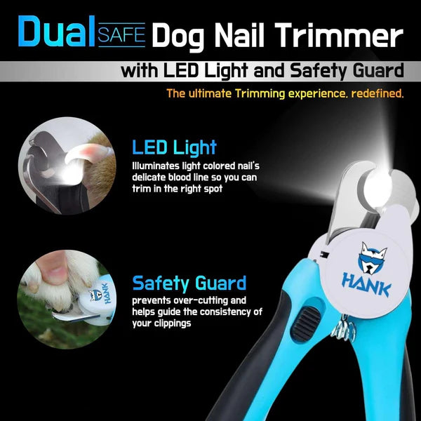 Hank Nail Clipper with Ultra Bright LED Light for Pets