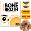 Doggos Instant Chicken Bone Broth Gut Formula (Makes 100ml) for Cats and Dogs Dog Treats + Others Doggos