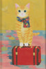 EverythingBoho The Solo Traveller Cat Wall Art (Royal Blue) Pet Parent-Gifting & Merch EverythingBoho Dropship