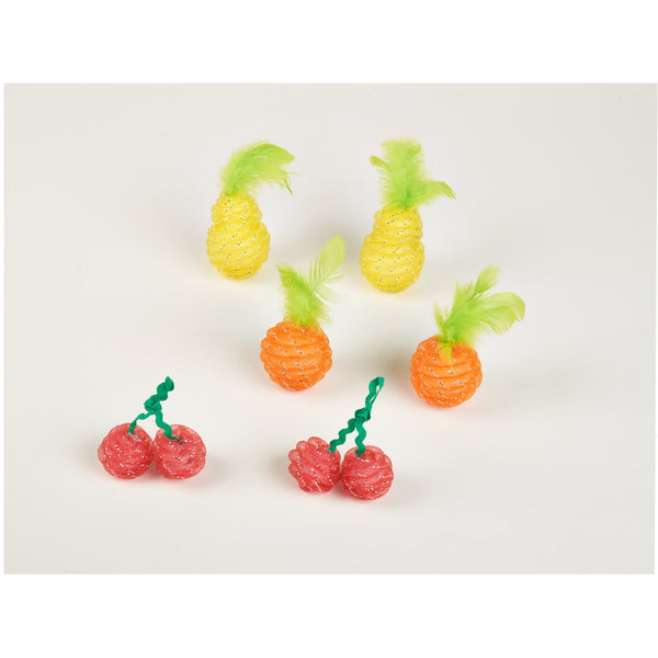 Fofos Fruity Netting Ball Toy for Cats