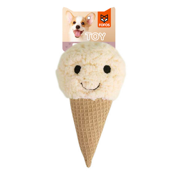 Fofos Ice Cream Shaped Toy for Dogs