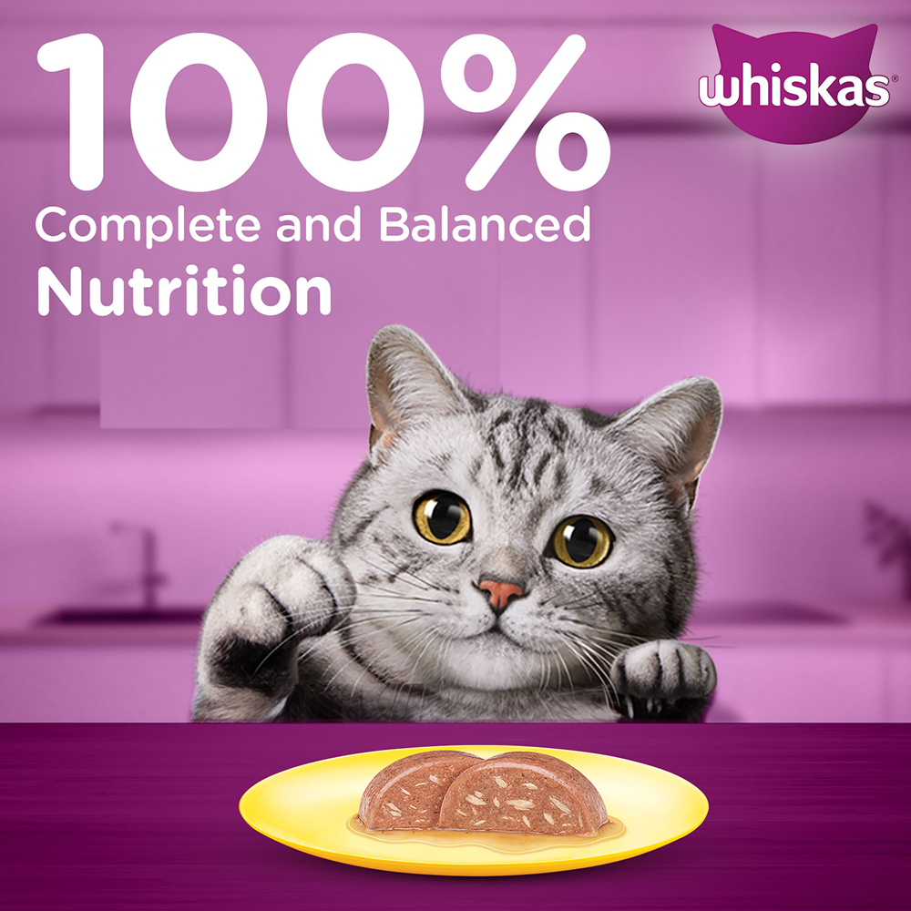 Whiskas Tuna & White Fish Adult (1+ Years) Cat Wet Food Cats-Wet Food Whiskas