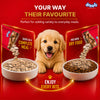 Drools Real Chicken & Chicken Liver Chunks in Gravy Puppy Dog Wet Food Dogs-Wet Food Drools