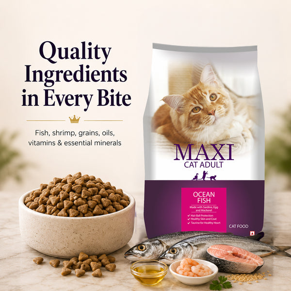 Maxi Adult Ocean Fish Adult Dry Cat Food