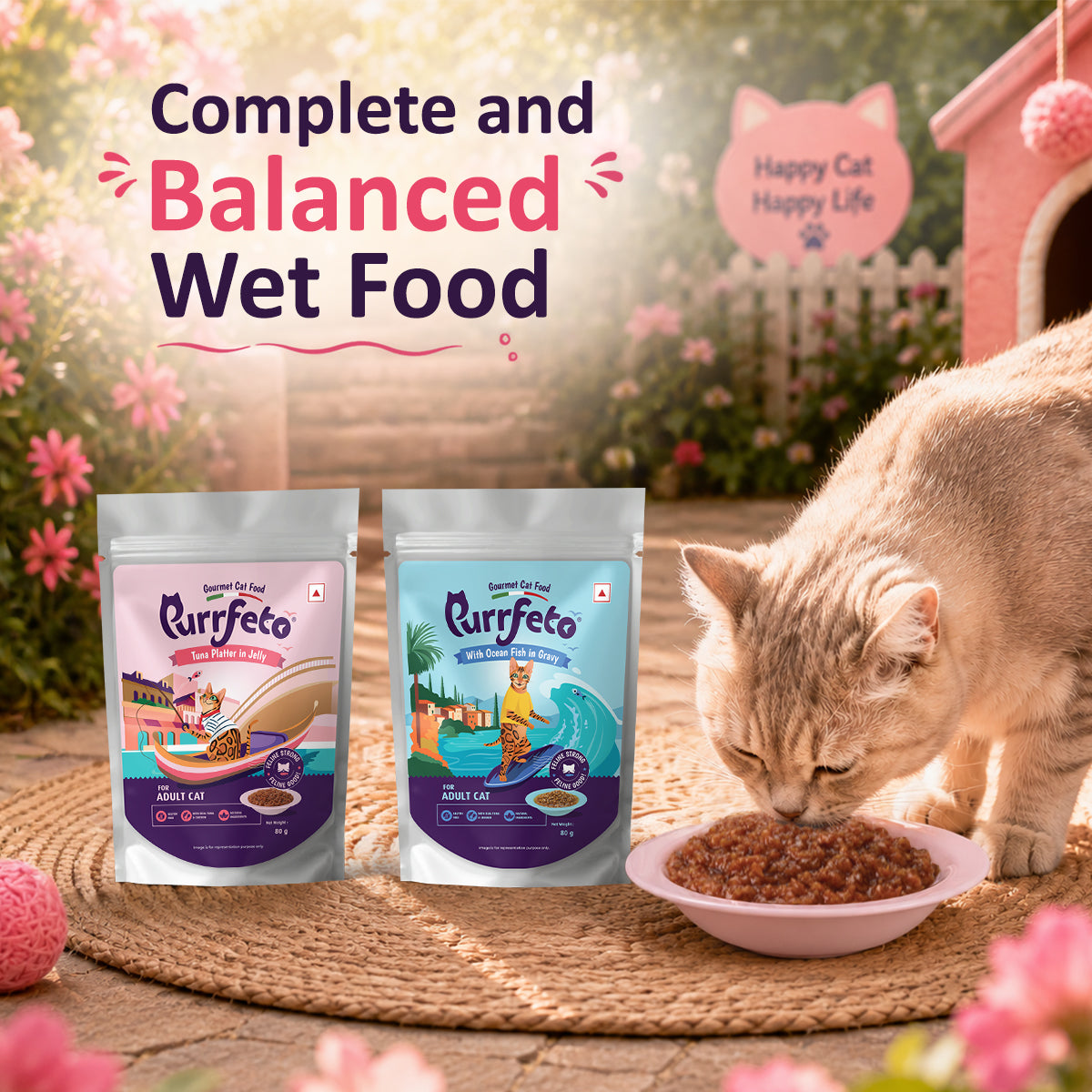Purrfeto Tuna Recipe in Jelly Adult Cat Wet Food