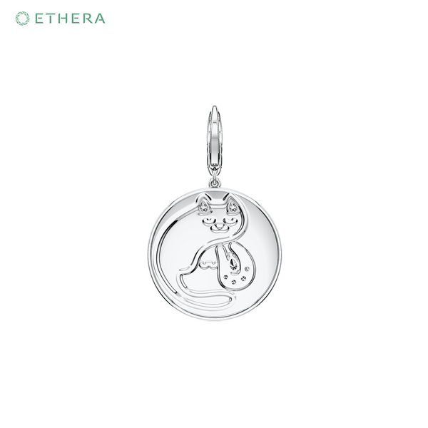 Ethera Tails & Tuxedos Wristwear for Women (White Gold)