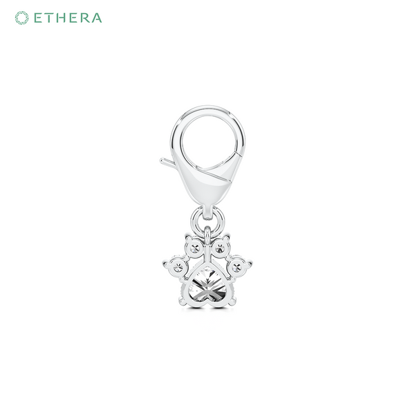 Ethera Meowtini Charm Wristwear for Women (White Gold)