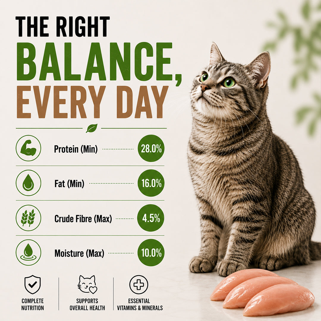 Signature Grain Zero Chicken & Vegetable Adult Cat Dry Food For All Breed