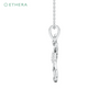 Ethera Furshionista Pendant Neckwear for Women (White Gold)