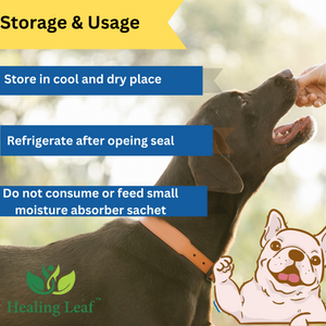Healing Leaf Hemp Blueberry Dog Treats