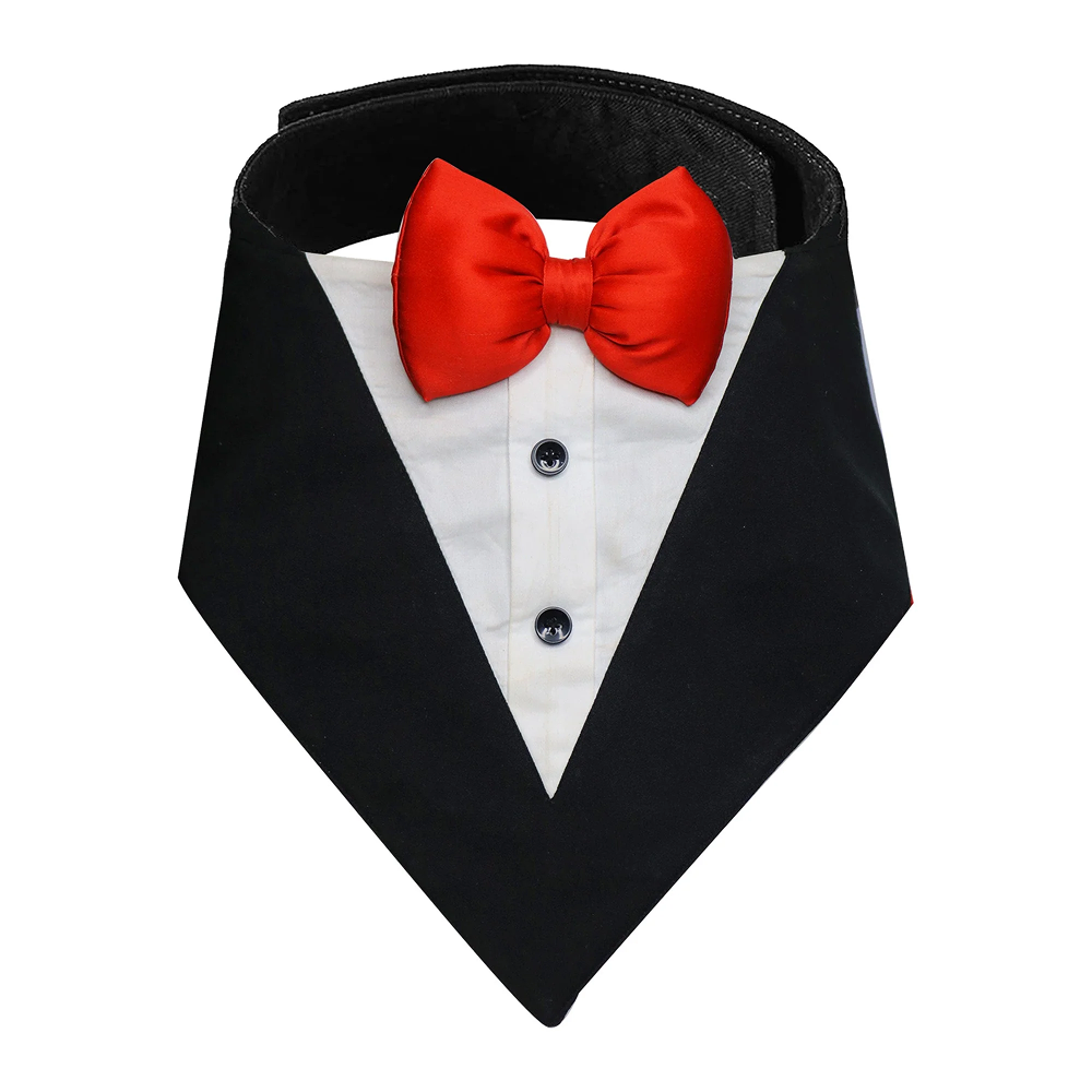 PawsIndia Black and White Tuxedo Suit for Dogs Dogs-Clothing & Accessories Pawsindia Dropship