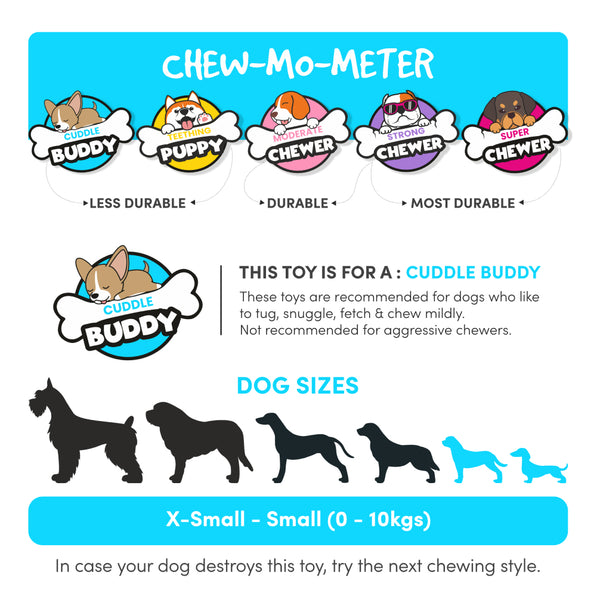 Fofos Ice Cream Shaped Toy for Dogs