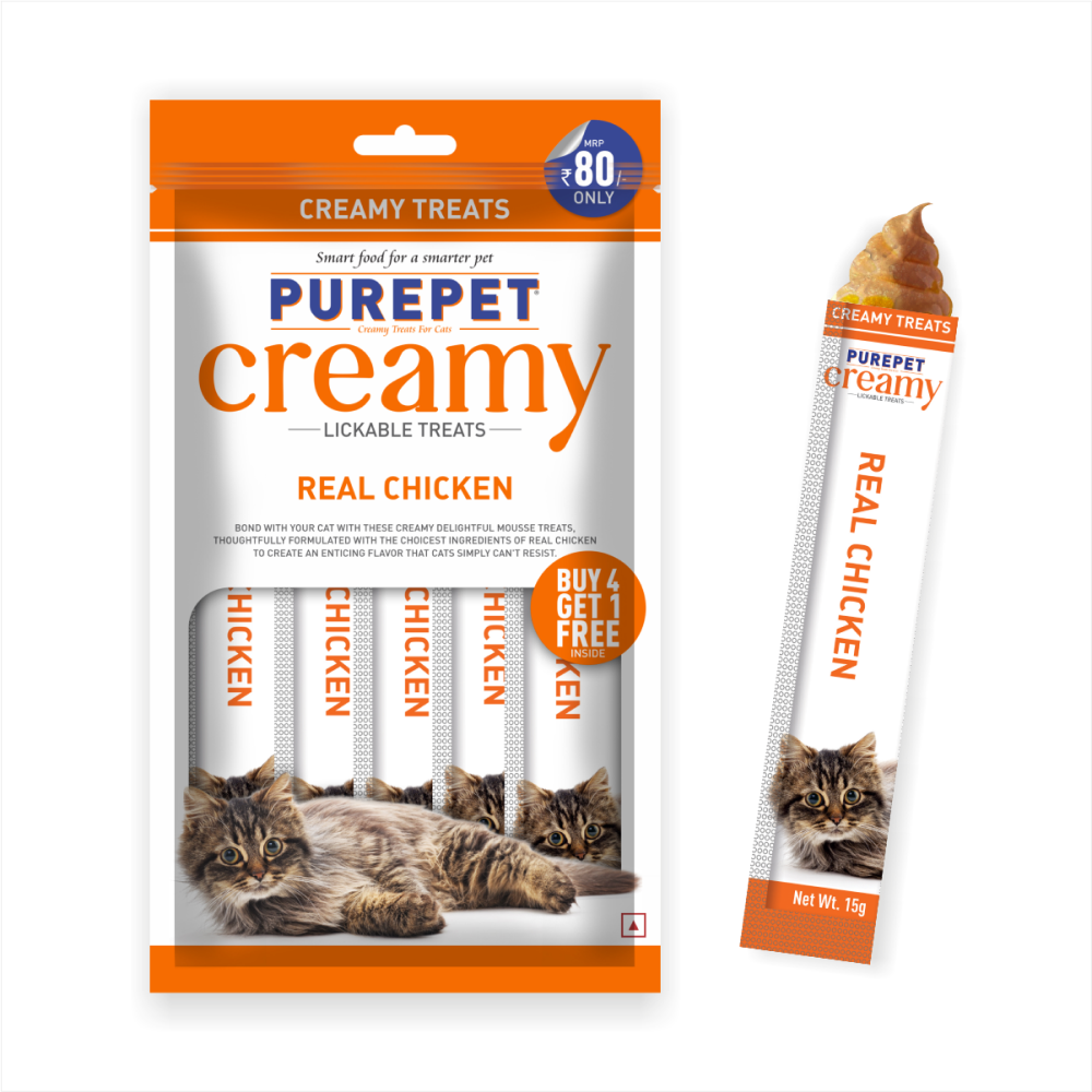 Purepet Crab, Chicken Lickable Treats with Scoopy Lavender Bentonite Litter Combo for Cats Exclusive Combo Exclusive Combo