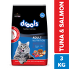 Drools Tuna & Salmon Adult Dry Cat Food Cats- Dry food Drools 3kg