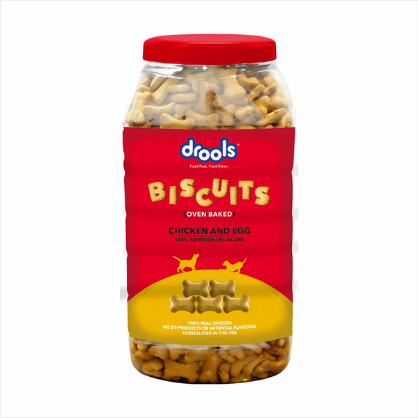 Drools Chicken and Egg Biscuit Dog Treats