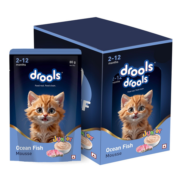 Drools Ocean Fish Mousse Kitten Cat Wet Food