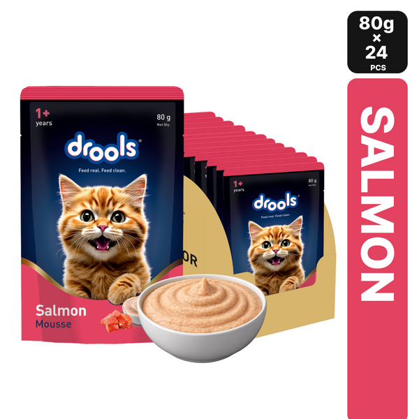Drools Salmon Mousse Adult Cat Wet Food