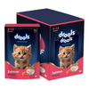 Drools Salmon Mousse Kitten Cat Wet Food Cats-Wet Food Drools 4x80g+80g(Free)