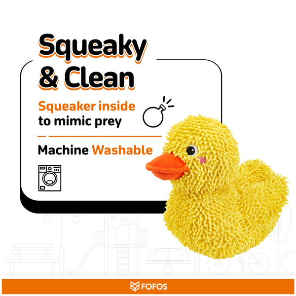 Fofos Jeep Duck Tough Plush Toy for Dogs