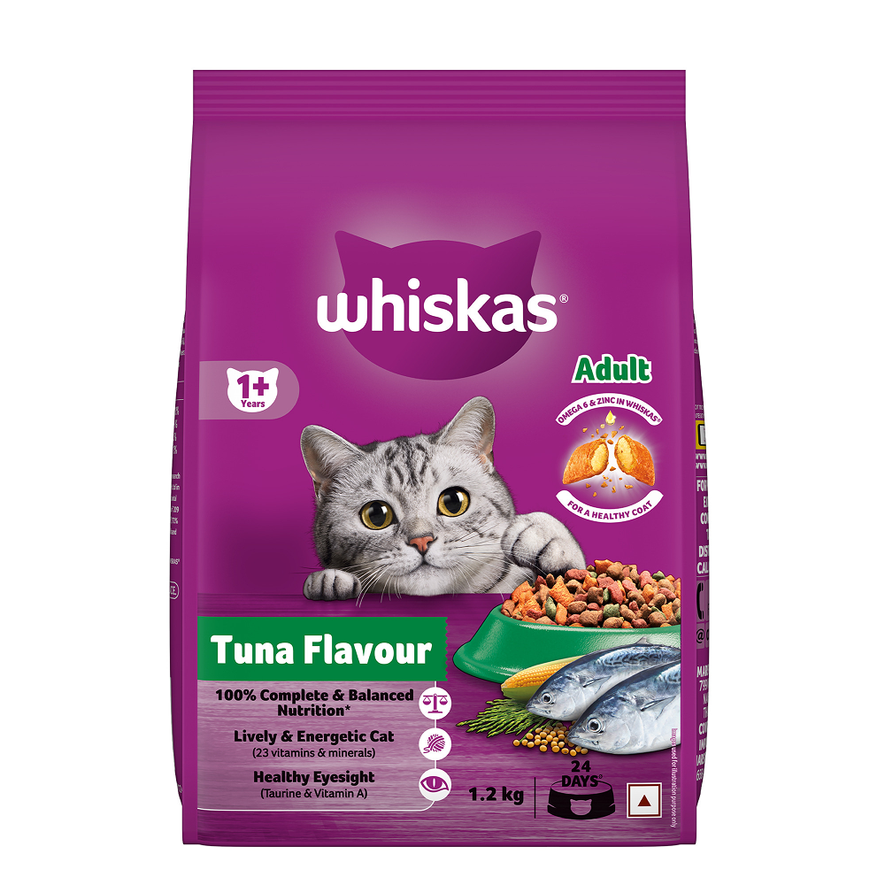 Whiskas Tuna Flavour Adult Cat Dry Food Cats- Dry food Whiskas